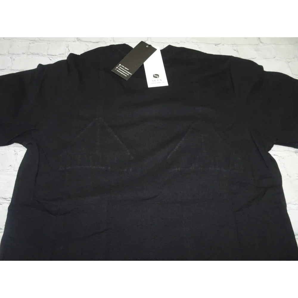 Seta Apparel Women's Bralette T-Shirt, 2XL, Black - Picture 6 of 7